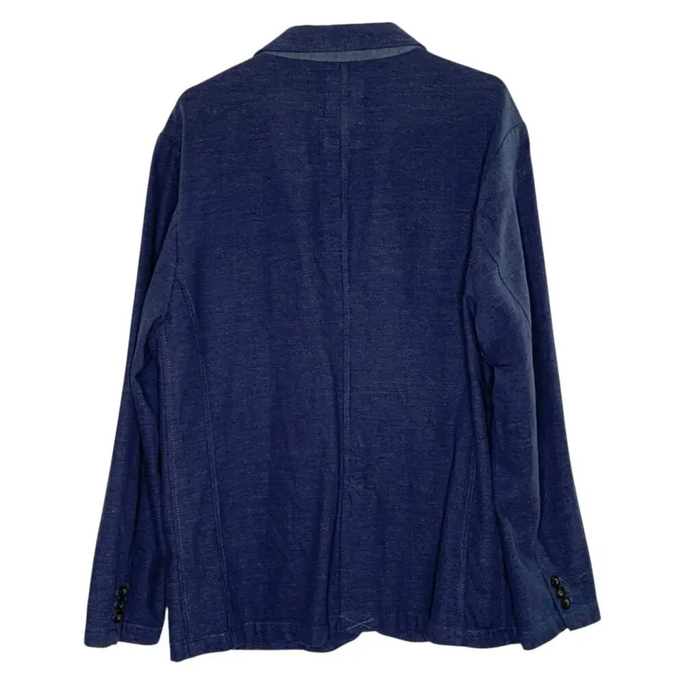 Grayers XXL Favorites Icon Newport Stretch 3 Button Blazer Washed Navy